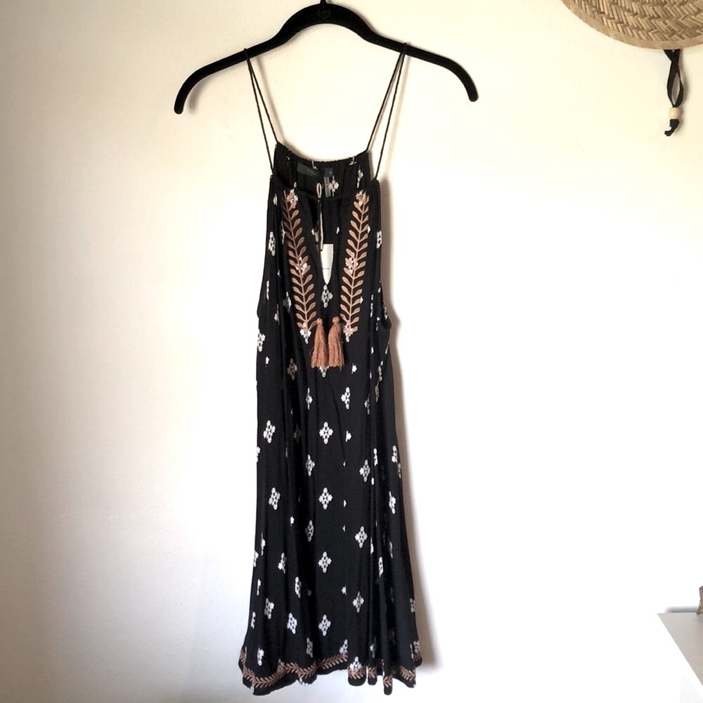 THML Patterned Embroidered Tent Dress